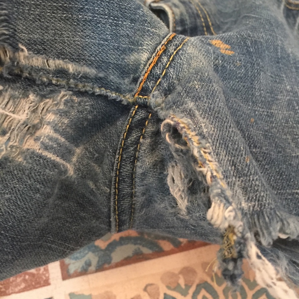 🌅♻️🌍Levi’s Jean Shorts/Cut off Skinny Jeans✂️👖 - Picture 5 of 9